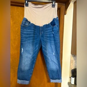 Old Navy Maternity full panel capris